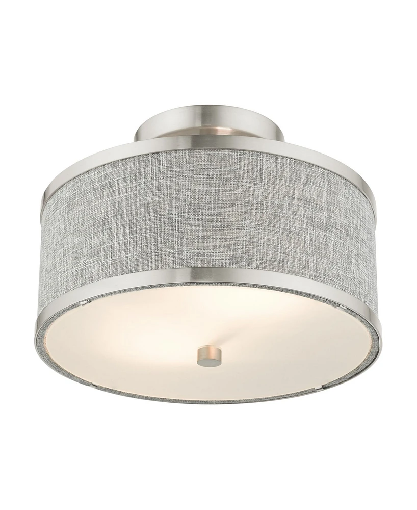 Park Ridge 2 Lights Semi Flush