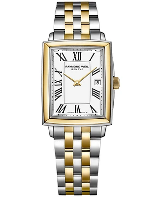 Raymond Weil Women's Swiss Toccata Gold Pvd & Stainless Steel Bracelet Watch 22.6x28.1mm