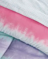 Dream Factory Kids Tie Dye Stripe Comforter Set
