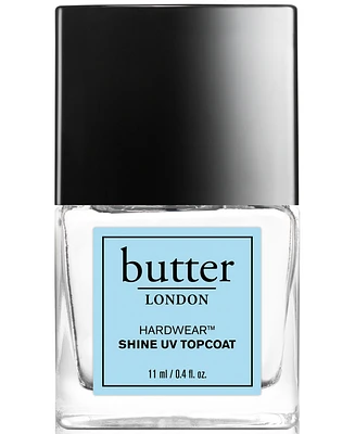 butter London Hardwear Shine Uv Topcoat, 0.4 oz.