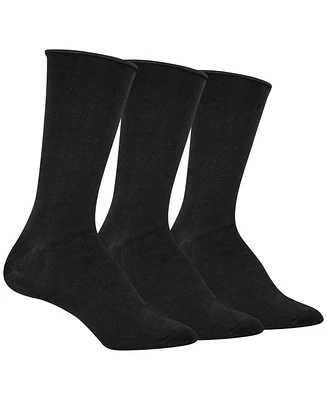 Lauren Ralph Women's Super Soft 3pk Roll-Top Socks 34026PK