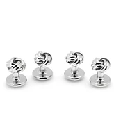 Men's Knot Cufflink and Stud Set
