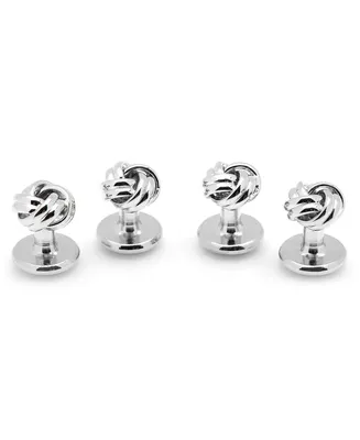 Men's Knot 4 Piece Stud Set