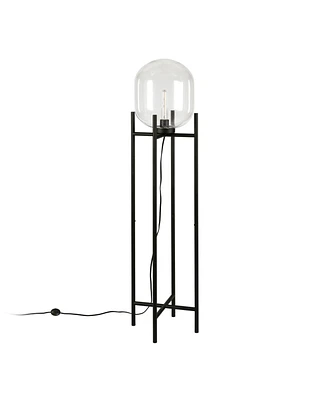 Hudson & Canal 55" Metal Edison Tall Floor Lamp