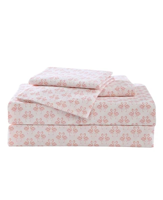 Tommy Bahama Home Washed Cotton 4-Pc. Sheet Set
