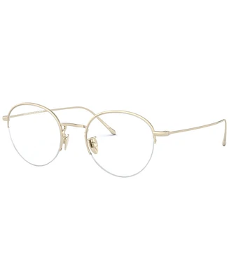 Giorgio Armani AR5098T Men's Round Eyeglasses