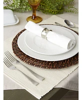 Design Imports Ribbed Placemat, Set of 6
