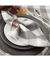 Design Imports Buffalo Check Napkin, Set of 6