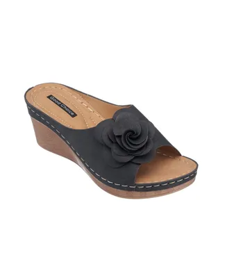 Gc Shoes Women's Tokyo Floral Wedge Sandals
