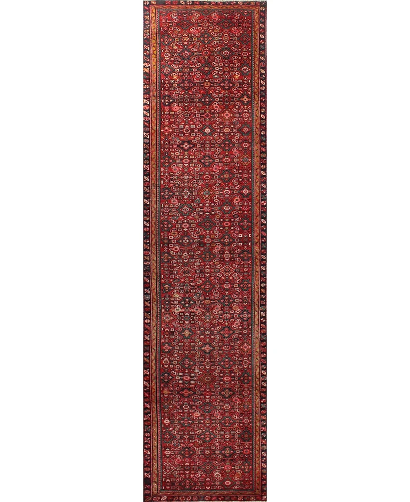 Bashian One of a Kind Hamadan 2'10" x 13'4" Runner Area Rug