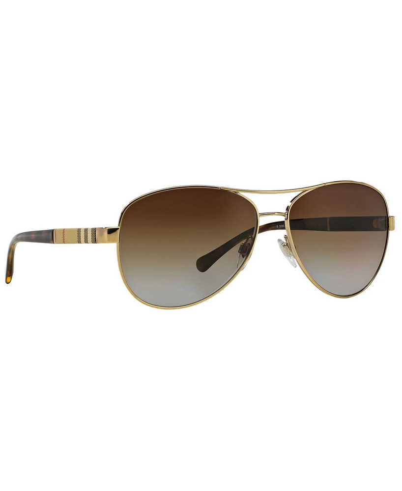 Unisex Burberry Polarized Sunglasses , BE3080