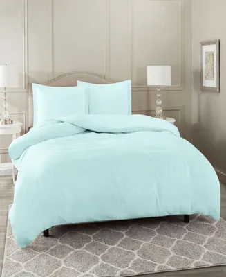 Neslt Super Soft Double Brushed Microfiber 3 Pc. Duvet Cover Set