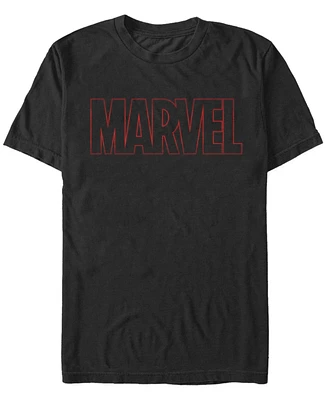 Fifth Sun Men's Marvel Glogo Short Sleeve Crew T-shirt