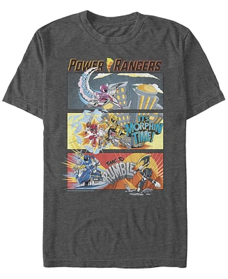 Fifth Sun Men's Teen Comic Strips Short Sleeve Crew T-shirt