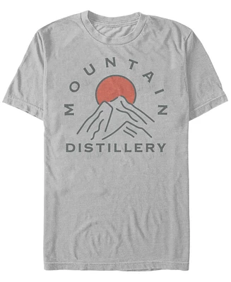 Fifth Sun Men's Mountain Distillery Short Sleeve Crew T-shirt