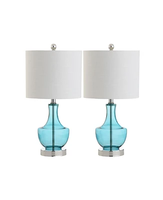 Colette Mini Glass Table Lamp, Set of 2