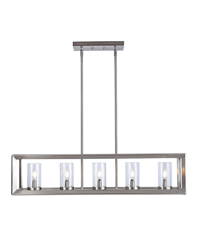 Anna Linear 5-Light Led Pendant