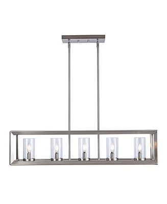 Anna Linear 5-Light Led Pendant