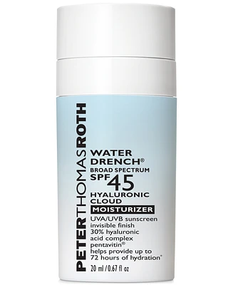 Peter Thomas Roth Water Drench Broad Spectrum Spf 45 Hyaluronic Cloud Moisturizer, 0.67-oz.