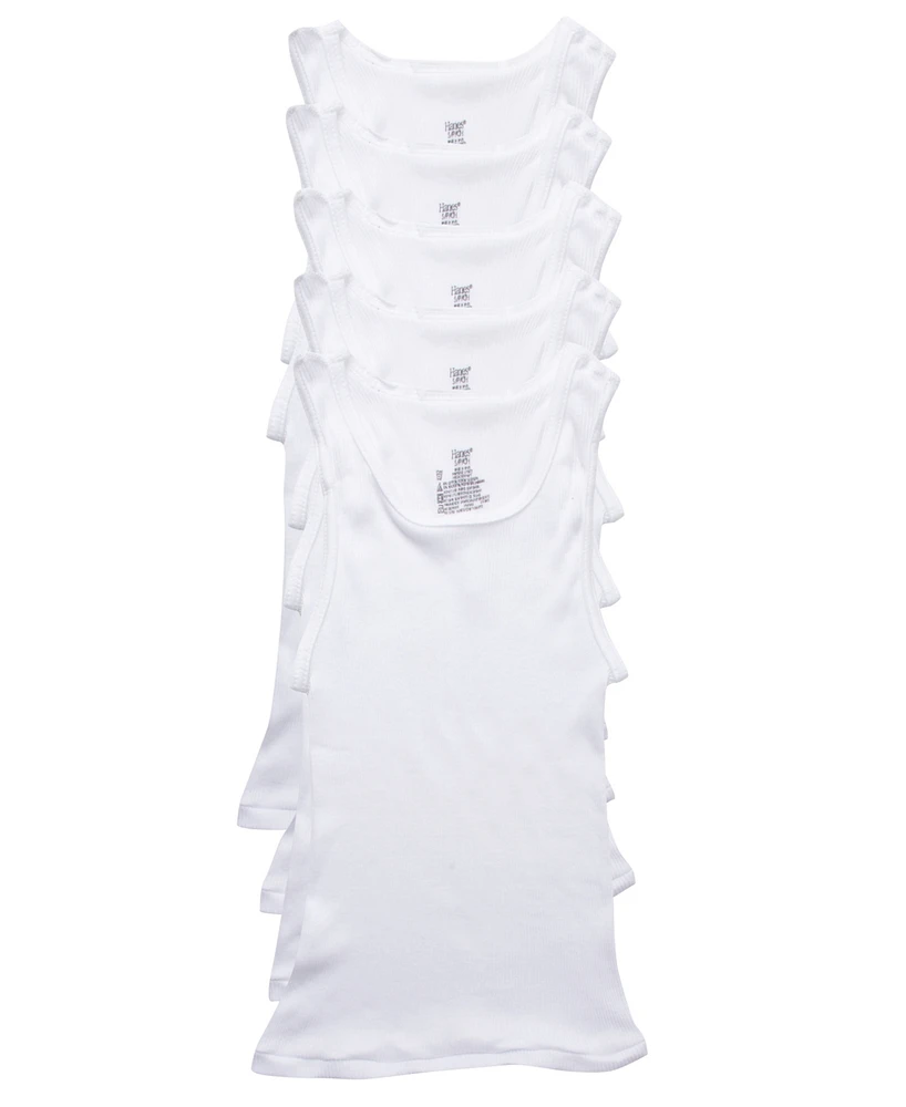 Big Boys Ultimate Cotton Blend Tank, Pack of 5