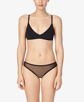 On Gossamer Women's Sleek Lace Wire Free Lift Bra G9226