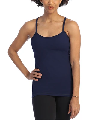 Women's Racerback Y Built in Bra Workout Top