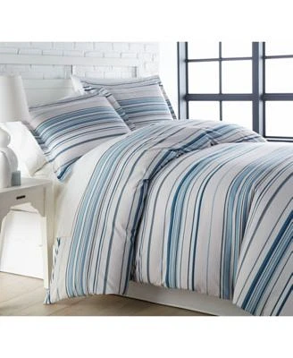 Southshore Fine Linens Coastal Stripes Ultra Soft Duvet Cover Sets