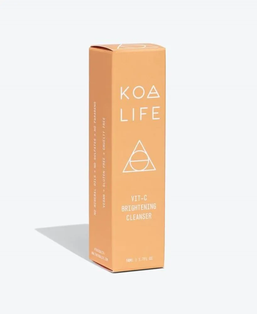 Koa Life Vit-c Brightening Facial Cleanser, 50 ml