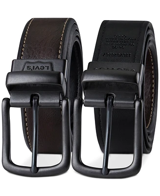 Levi's Men's Contrast Stitch Reversible Belt