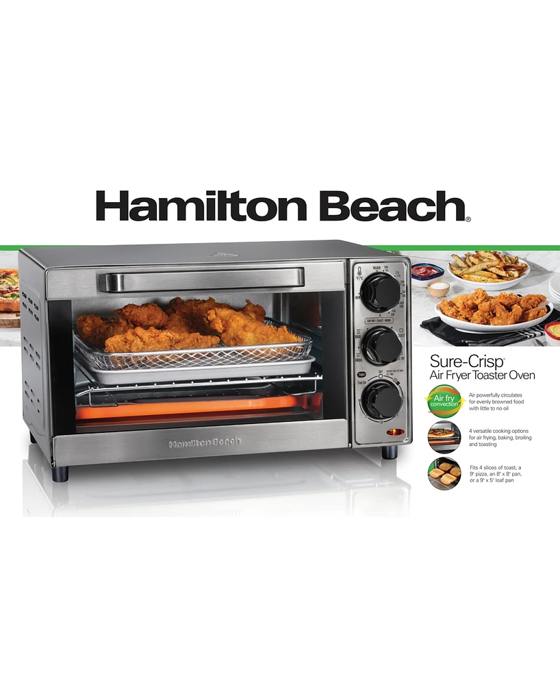 Hamilton Beach Sure-Crisp Air Fryer Toaster Oven