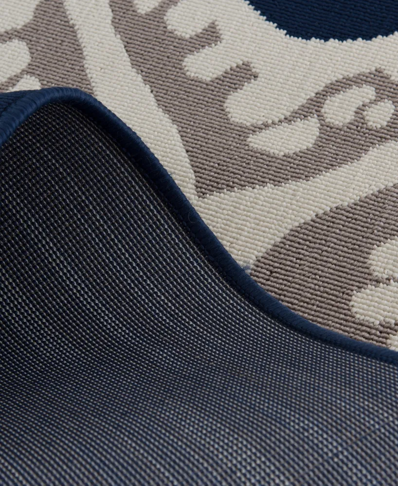 Closeout! Northern Weavers Vera Sea Star Duo 7'10" x 9'10" Outdoor Area Rug