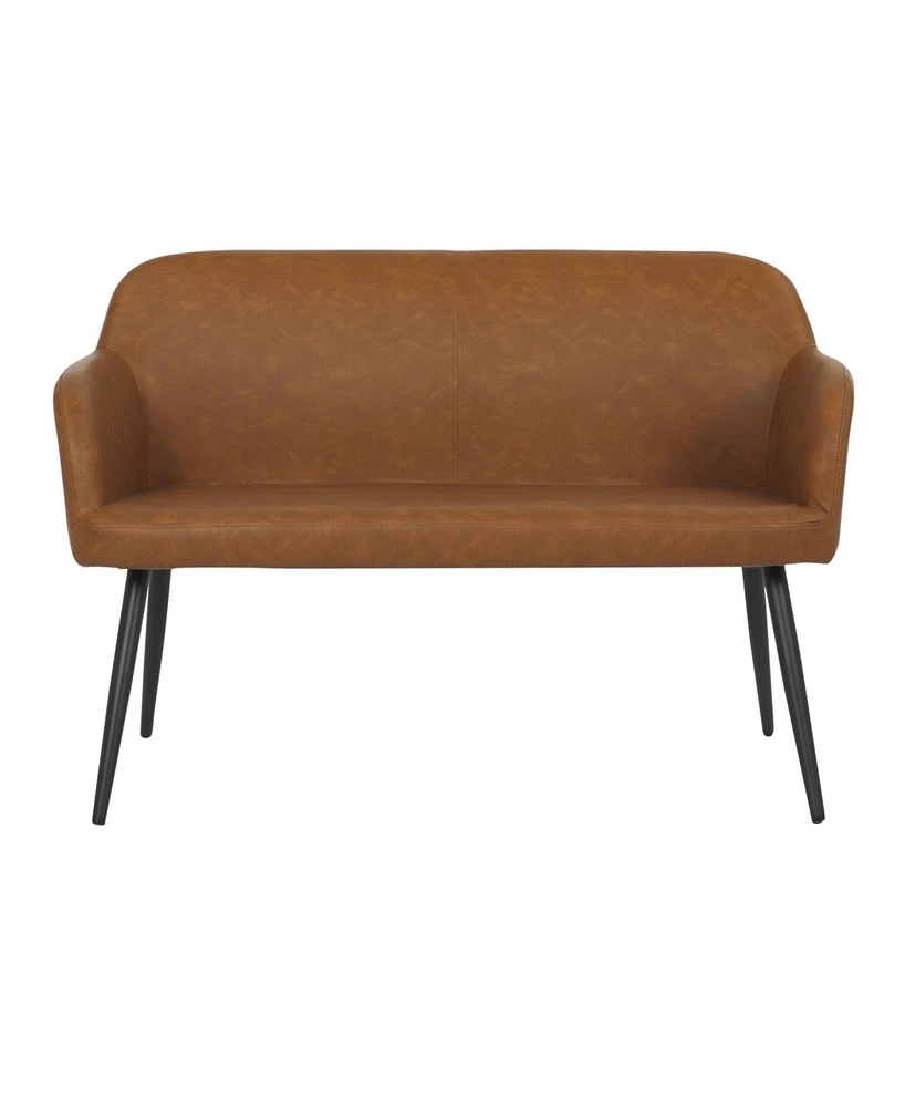 Daniella Industrial High Back Bench