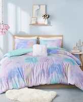 Intelligent Design Cassiopeia Watercolor Tie Dye 4-Pc. Comforter Set