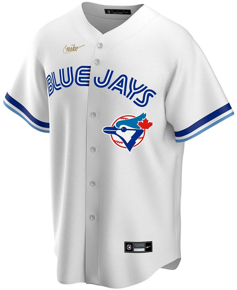 Men's White Toronto Blue Jays Home Cooperstown Collection Team Jersey