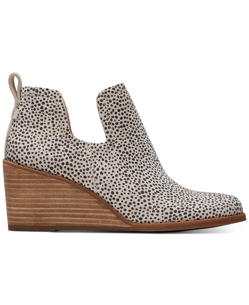Toms Women's Kallie Wedge Booties