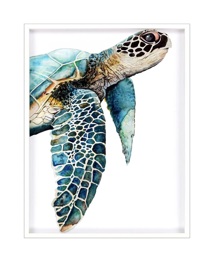 Paragon Picture Gallery Great Sea Turtle Wall Art, 50" x 38"