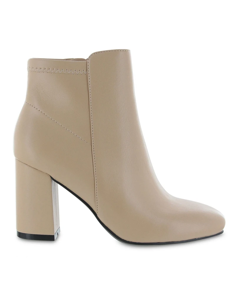 Mia Women's Carla Block Heel Booties