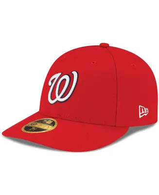 New Era Men's Washington Nationals Game Authentic Collection On-Field Low Profile 59FIFTY Fitted Hat