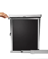 simplehuman 30 Liter Under Counter Pull-Out Kitchen Trash Can, Heavy-Duty Steel Frame