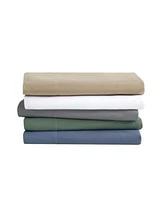 London Fog Garment Wash Solid Sheet Sets
