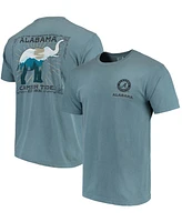 Men's Blue Alabama Crimson Tide State Scenery Comfort Colors T-shirt