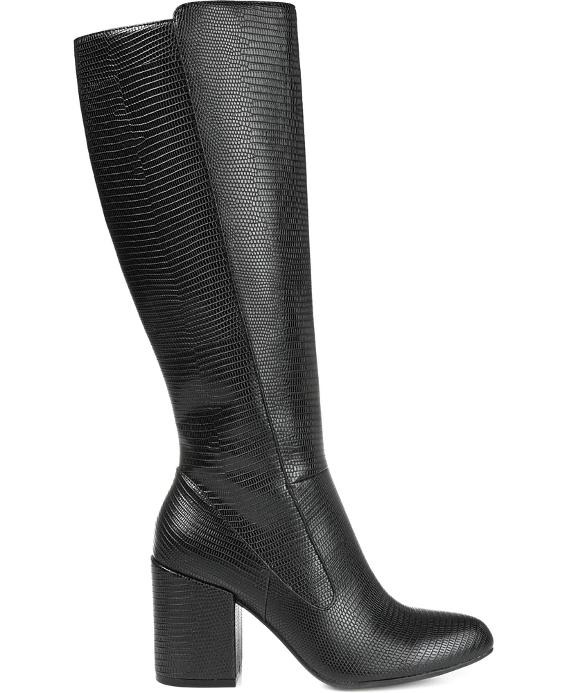 Journee Collection Women's Tavia Extra Wide Calf Boots