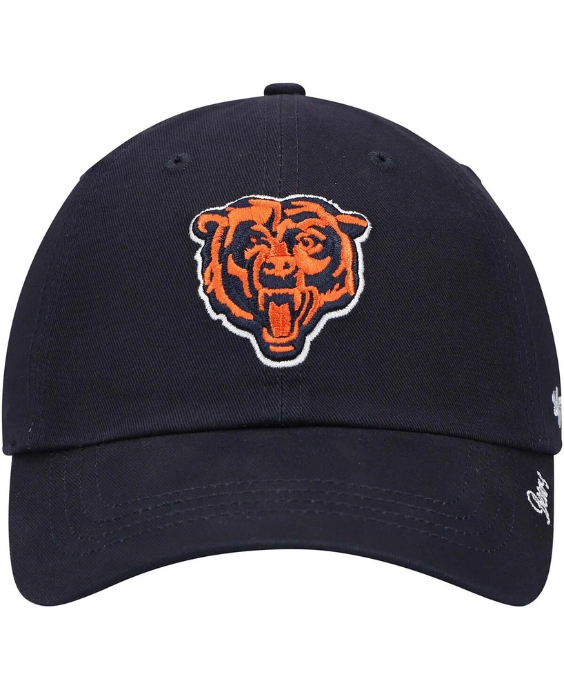 Women's Navy Chicago Bears Miata Clean Up Legacy Adjustable Hat