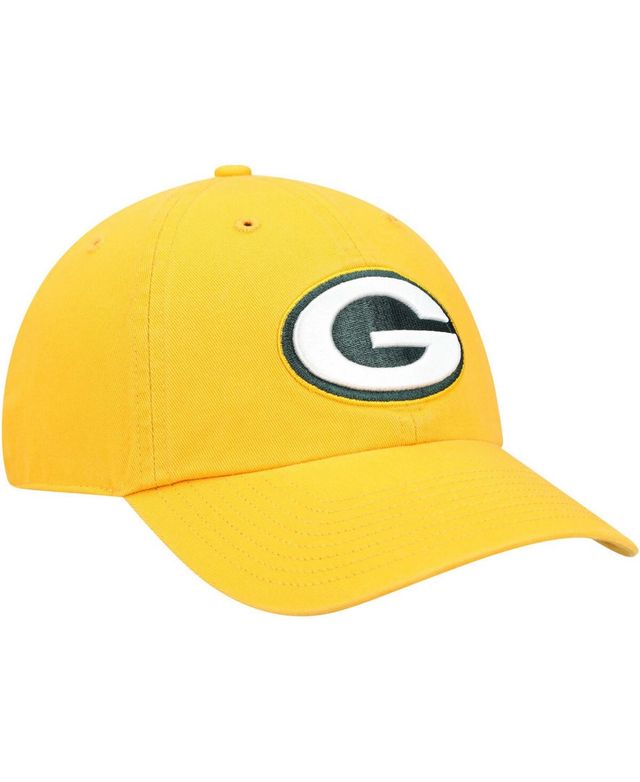 Men's Gold-Tone Green Bay Packers Secondary Clean Up Adjustable Hat