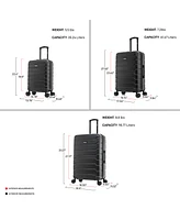 InUSA Trend Lightweight Hardside Spinner Luggage Set, 3 piece