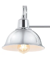 Frisco 3-Light Farmhouse Industrial Shade Vanity