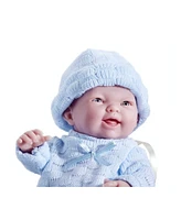 Mini La Newborn 9.5" Real Boy Baby Doll Blue Outfit - Boy