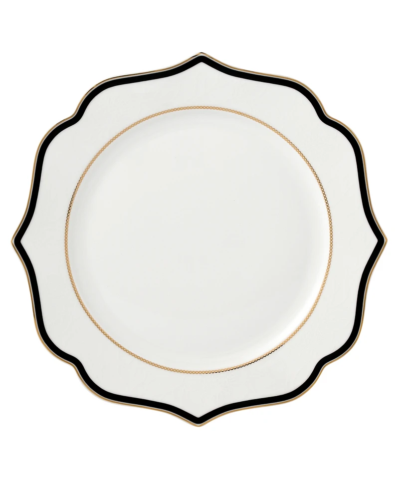 Lorren Home Trends Wavy Mix and Match Bone China Service for 8-Fiona, Set of 57