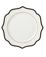 Lorren Home Trends Wavy Mix and Match Bone China Service for 8-Fiona, Set of 57