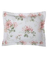 Laura Ashley Honeysuckle Cotton Reversible -Pc. Quilt Set